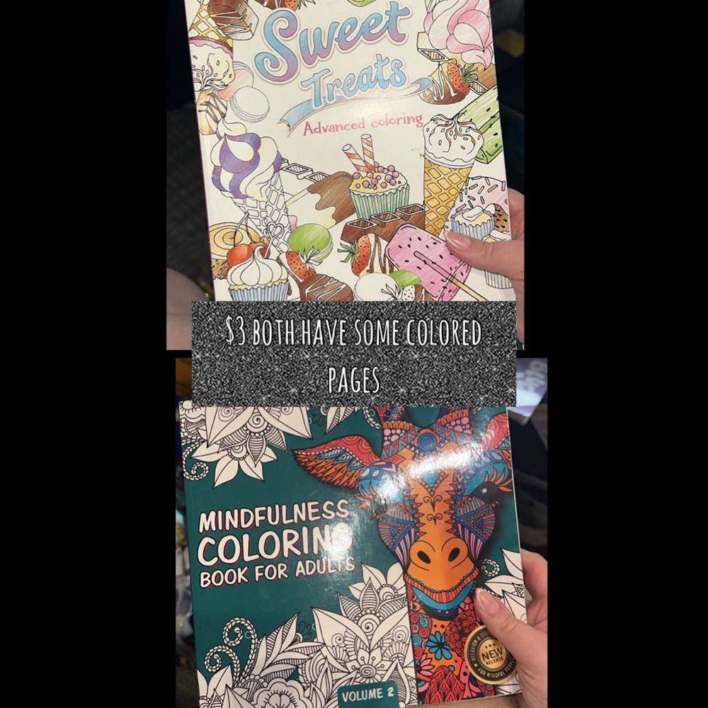 Blue and Orange Party Activity Books with Whimsical Designs